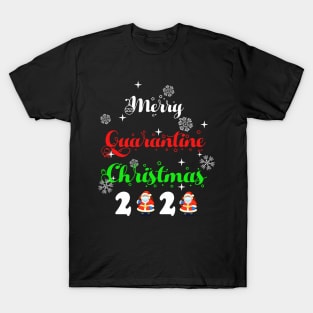merry quarantine christmas T-Shirt
